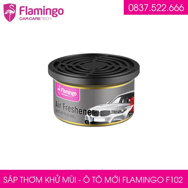 Sáp Thơm Quyến Rũ Tự Nhiên Để Ô Tô Mùi Ô Tô Mới Flamingo F102C