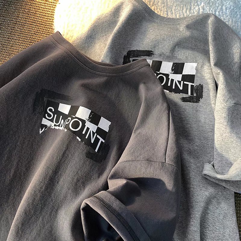 Áo Thun Tay Ngắn Dáng Rộng Mềm Mại Phong Cách Mùa Hè Cho Nam