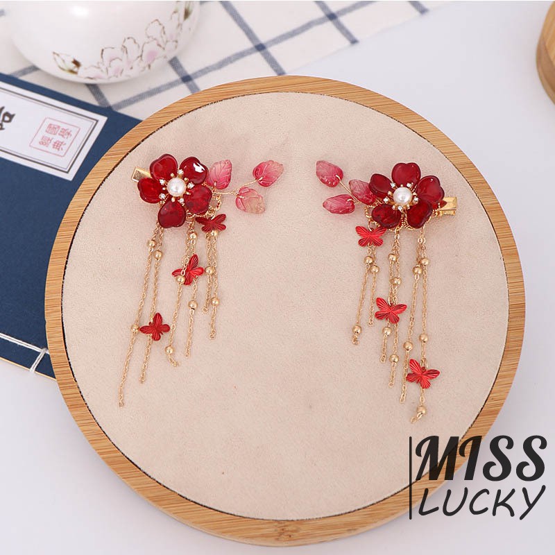 Cài tóc dạng vòng hoa thời trang thanh tú cho nữ