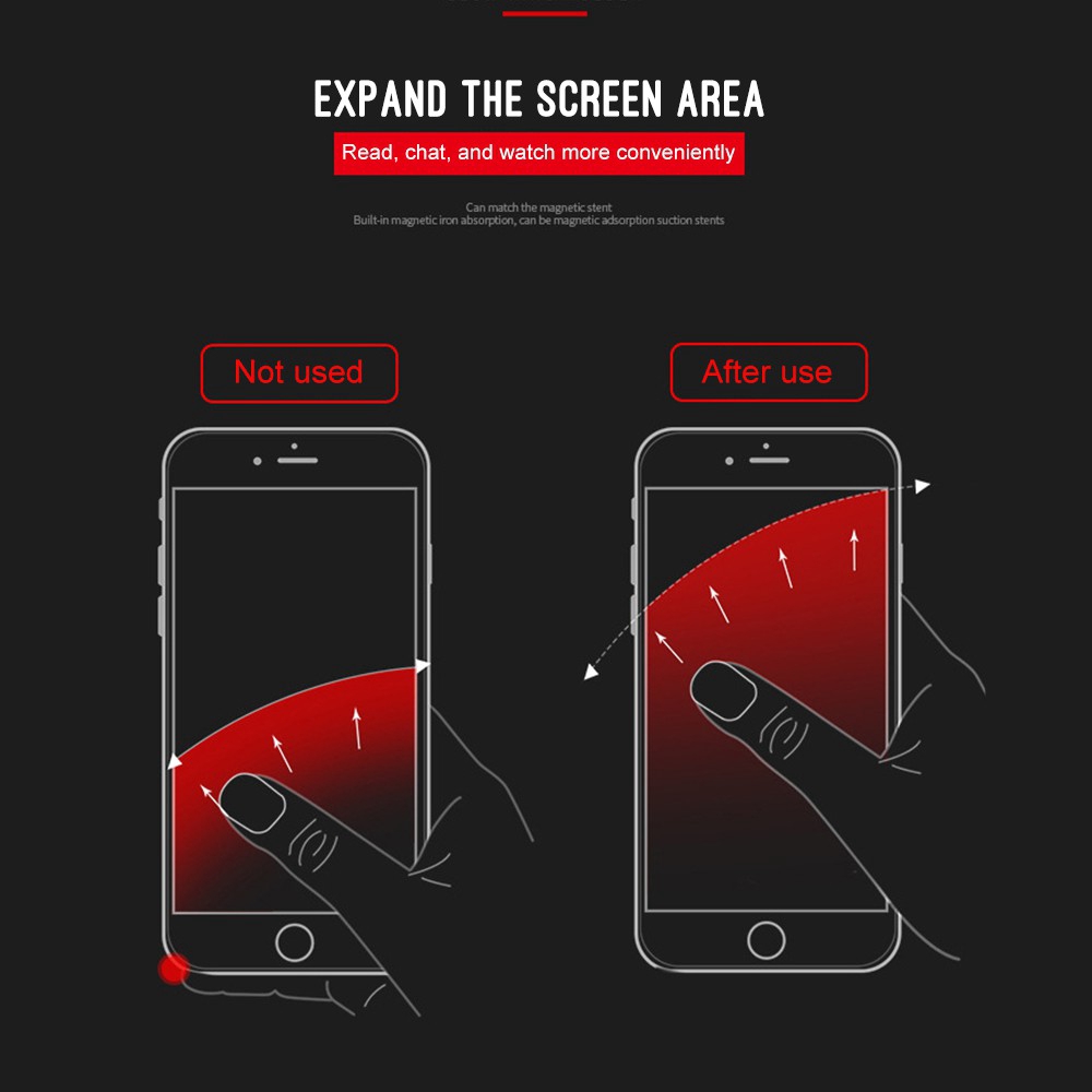 Giá đỡ điện thoại dạng nhẫn đeo tay cho iPhone Android