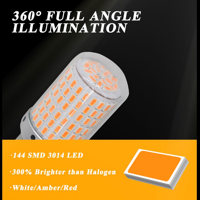 Đèn LED tín hiệu dẫn đường KEVANLY 144smd dành cho xe hơi