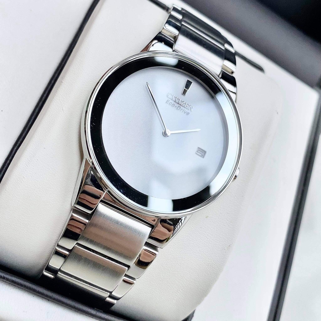 Đồng hồ nam Citizen Eco Drive AU1060-51A - Máy Quartz - Kính cứng - Dây thép không gỉ