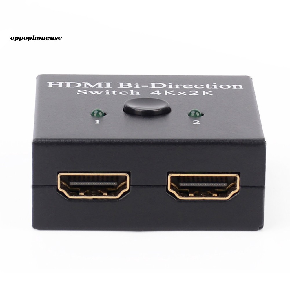 【OPHE】4K HDMI HD Video Two-way Switcher One Key 1 in 2 Out Amplifier Splitter Adapter