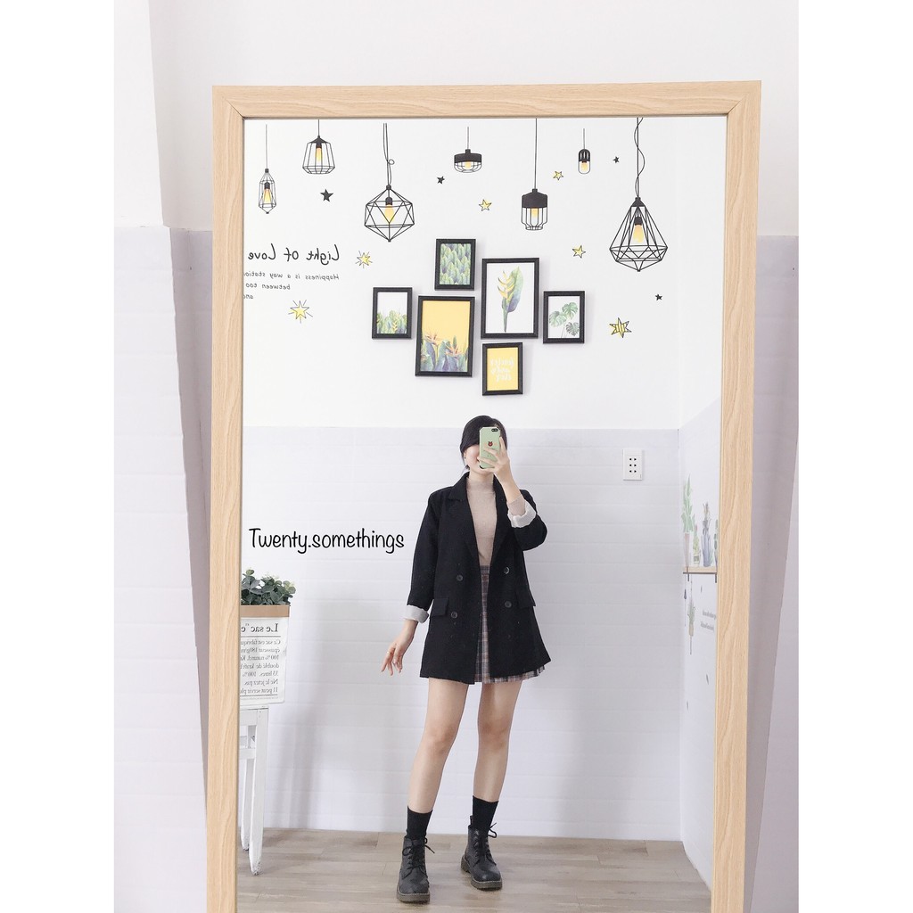 ÁO BLAZER ĐEN 2 LỚP ULZZANG HÀN QUỐC (ảnh thật/sẵn/có video) | BigBuy360 - bigbuy360.vn