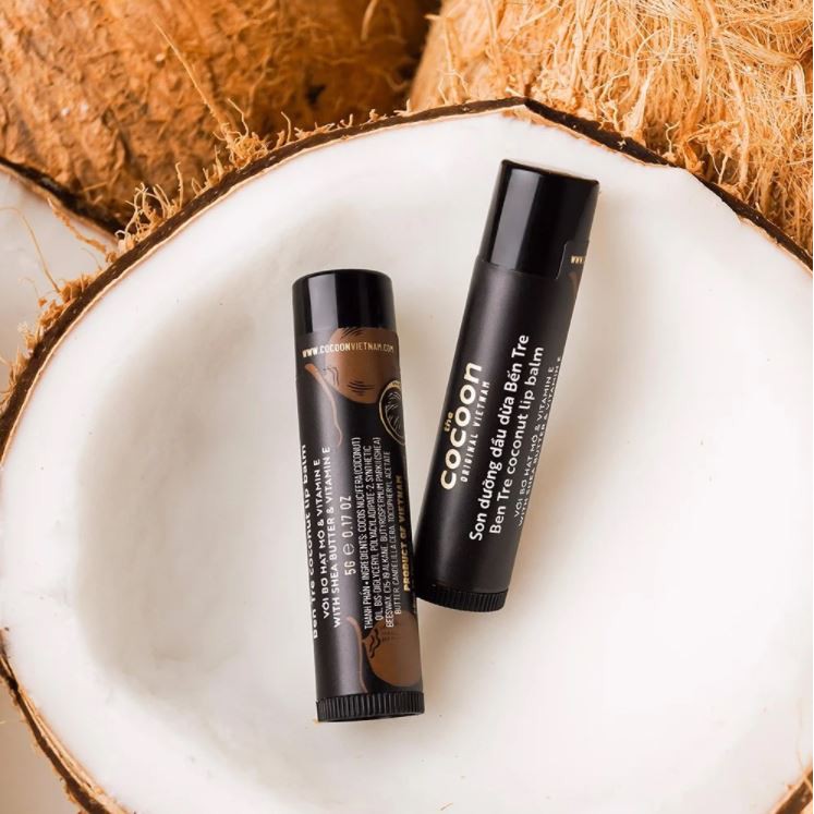 Son thỏi dưỡng môi dầu dừa Bến Tre The Cocoon Ben Tre Coconut Lip Balm 5g | BigBuy360 - bigbuy360.vn