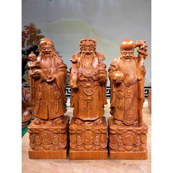 tượng Tam đa phúc lộc thọ cao 30