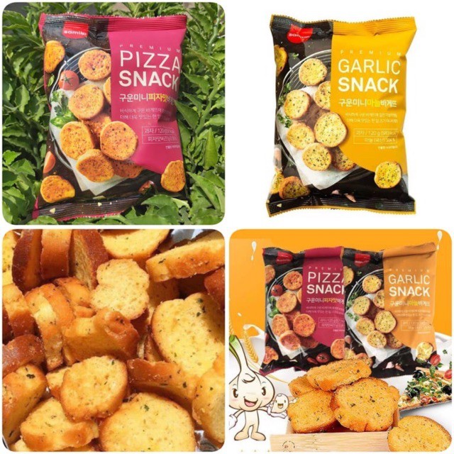 Bánh Mỳ Bơ Tỏi Hàn Quốc Gói 120g