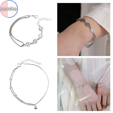 Vòng Tay Hợp Kim Hình Mặt Cười Xinh Xắn