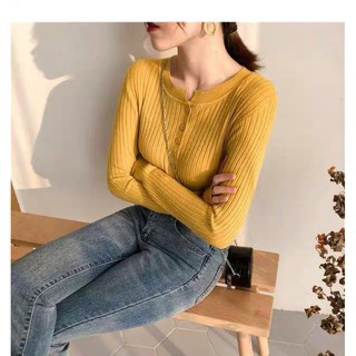 (Order 7-10 ngày) Áo len cúc ngực chất đẹp (kèm ảnh thật)
