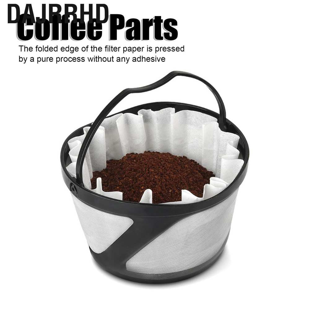 Dajrrhd 100PCS Coffee Filter Papers Pour Over Paper Cup Fit for KEURIG K-DUO ESSENTIALS