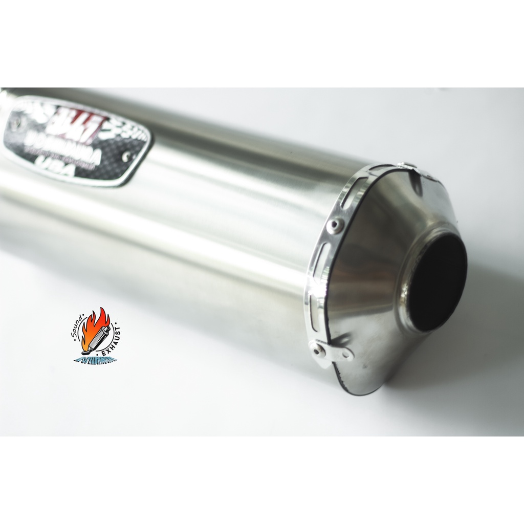 Pô Yoshimura R77 Carbon Nhập Khẩu + Cổ Bầu Tổ Ong 2 Khúc Inox304