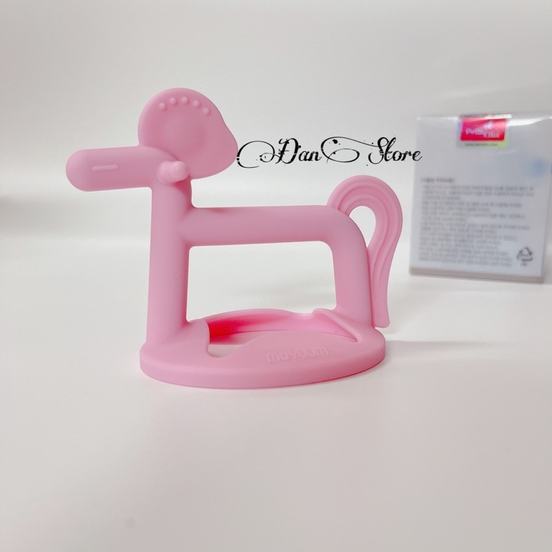 Gặm nướu Silicon Moyuum Sao, Pony, Chim chính hãng Hàn Quốc, gặm nứu trong giai đoạn mọc răng siêu mềm cao cấp cho bé