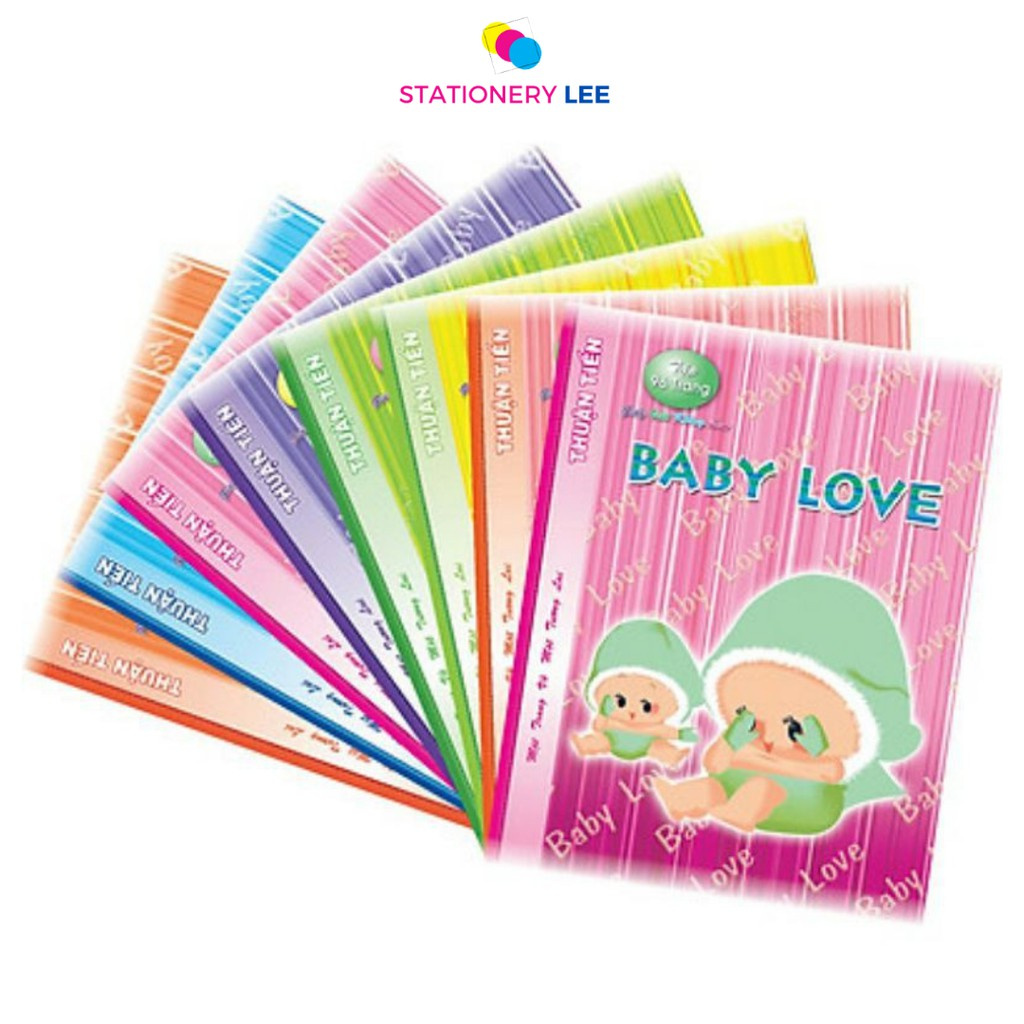 Lẻ 01 Cuốn Tập Vở Baby Love Cao Cấp 48 Trang ĐL 100gsm - Thuận Tiến