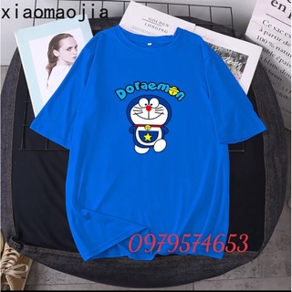 [RẺ VÔ ĐỊCH] Áo thun doremon hàng chuẩn Shop, size nam nữ 7 đến 110kg, chất thun cotton loại 1