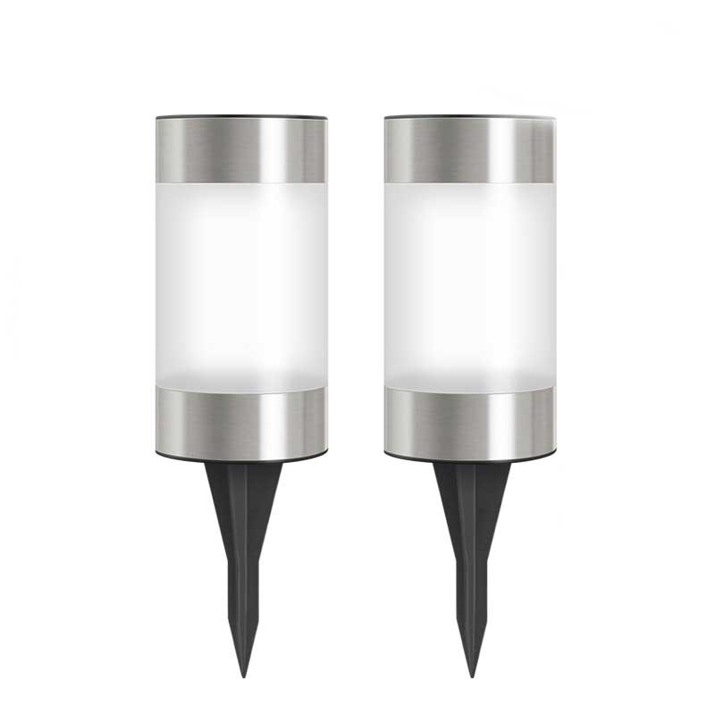 Đèn LED Năng Lượng Mặt Trời Hình Trụ Chống Thấm Nước Trang Trí Lối Đi Sân Vườn / Lối Đi Ngoài Trời / Trang Trí Sân Vườn