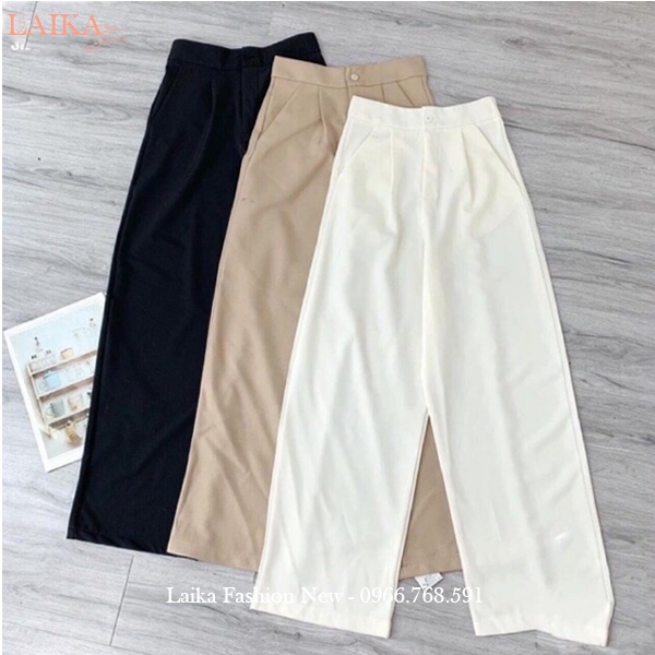 Quần đũi trắng nữ ống rộng dài 100cm khóa thật cạp chun lưng thun - Quần ống rộng vải đũi dáng suông dài đi biển ở nhà