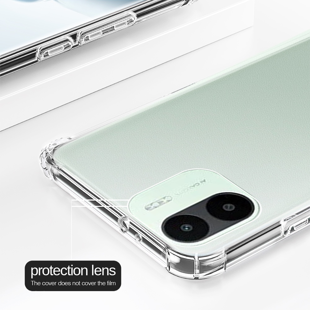 Ốp Điện Thoại Trong Suốt Chống Sốc Cho Xiaomi Redmi A1 Redmi A1 RedmiA1 4G Readmi redme A 1 1A 6.52inch