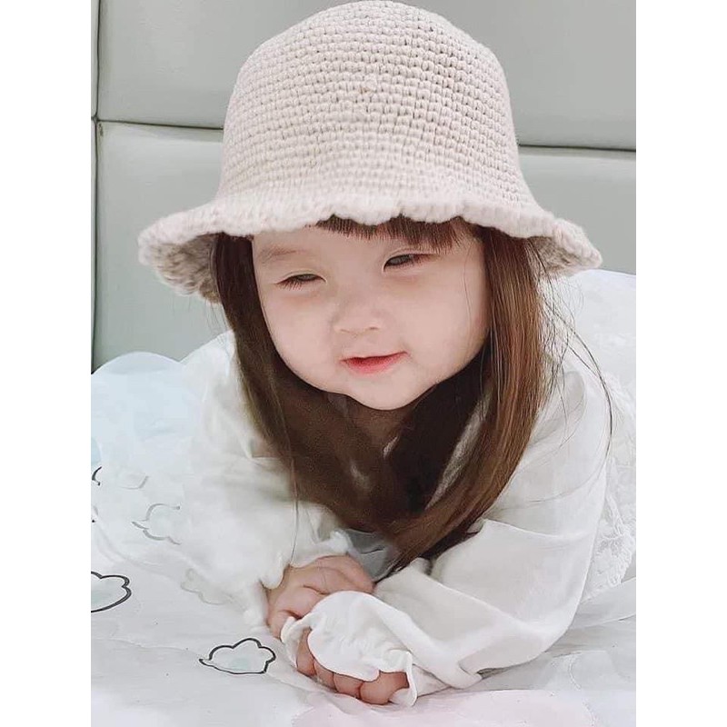 Mũ tóc giả cho bé