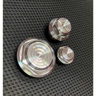 Set Mâm Lửa + Nắp Nhớt Salaya Inox 304 Cho Các Dòng Xe Honda