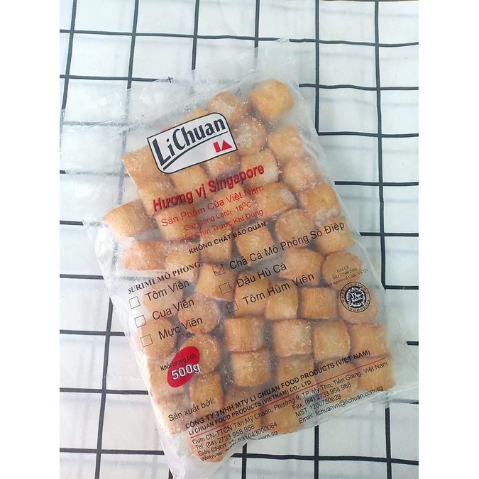 (HCM) Viên s.ò điệp surimi thương hiệu Singapore Lichuan