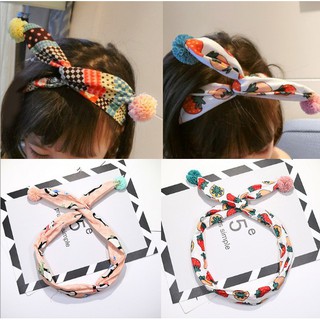 BH003 Băng đô Handmade họa tiết cute cho bé gái