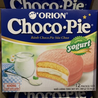 Hộp 12 bánh ORION Choco-Pie Yogurt