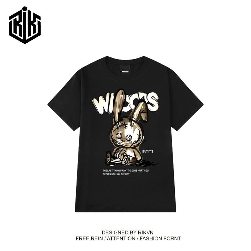 Áo thun form rộng tay lỡ unisex nam nữ oversize ATL159 | BigBuy360 - bigbuy360.vn