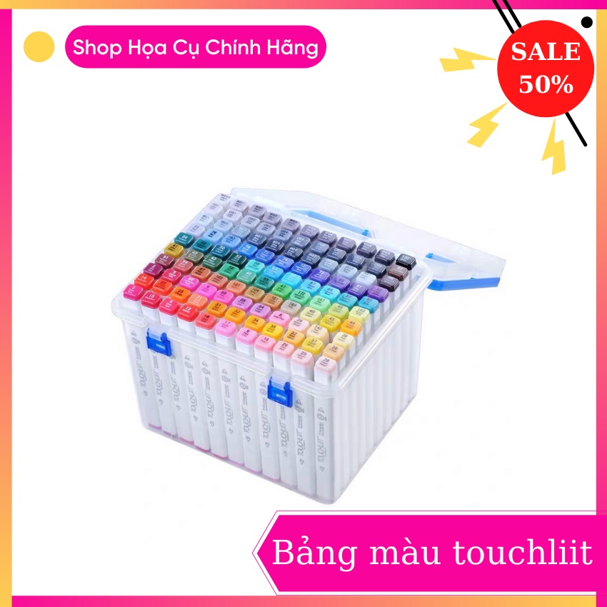 Bảng màu Touchliit ⚡ HÀNG CHÍNH HÃNG ⚡ màu vẽ Touchliit chuyên dụng vẽ tranh manga và trang trí, thiết kế nội thất