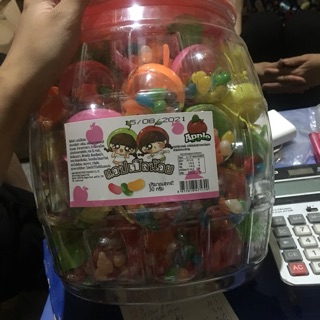 Kẹo dẻo đậu hình quả táo (60 quả)