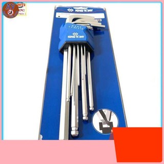 Bộ lục giác bi 9 chi tiết kingtony 112010m