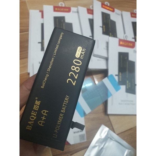Pin IP6g dung lượng cao 2280mAh BAQE,pin đại bàng bao test