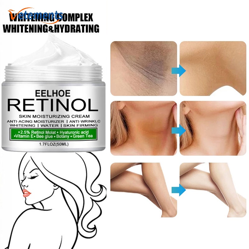 1 Kem Làm Trắng Loại Bỏ Sắc Tố Melanin Cho Cơ Thể/Vùng Dưới Cánh Tay