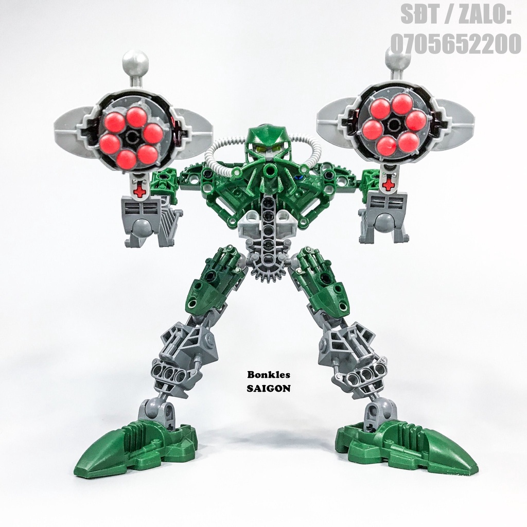 Đồ Chơi Mô Hình Vintage lắp ráp LEGO Bionicle: Toa Mahri Kongu 8910 Chính Hãng Đan Mạch (2007)
