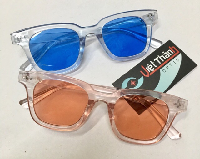 kính đủ màu loại ĐẸP viền màu trong suốt kính trong suốt