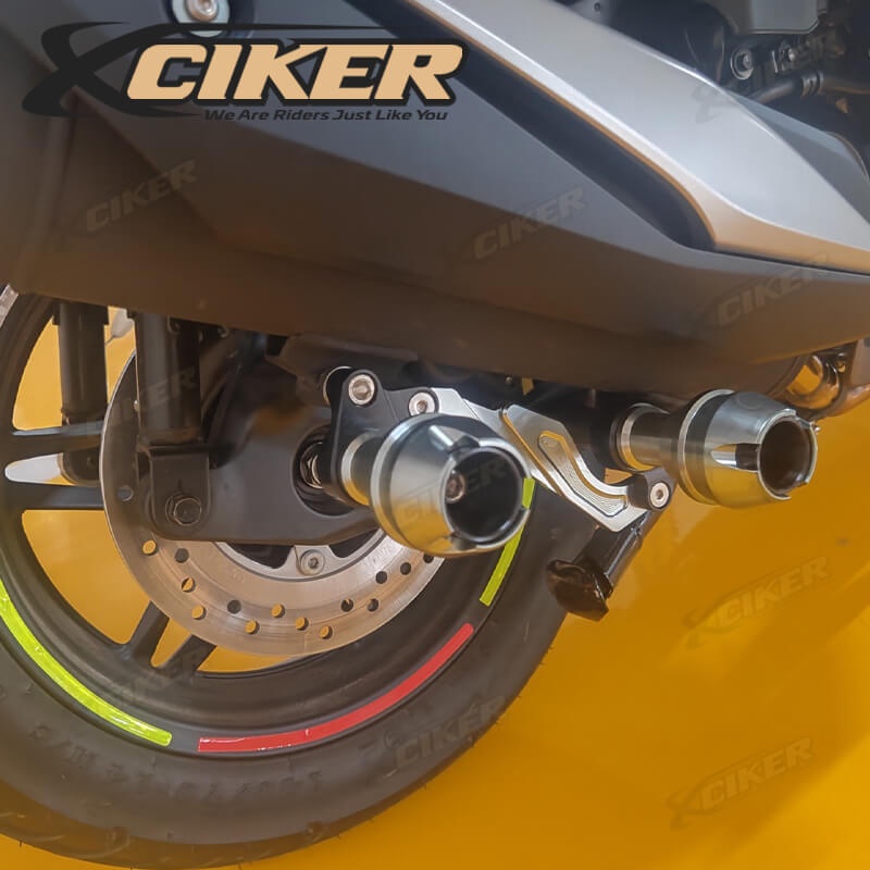 Thanh Trượt Bảo Vệ Khung Ống Pô Xe Máy Yamaha NVX AEROX 155/125