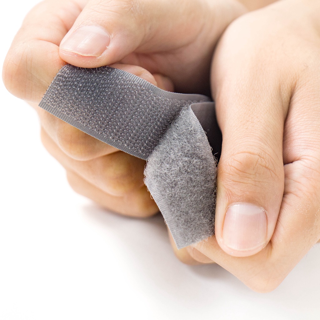 Lovetex-HÀNG MÀU Băng đai nhám xé , velcro, khóa nhám, băng dính gai bông các loại - Hàng cuộn GIÁ 1 MET