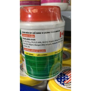 sản phẩm SuperKali dành cho hoa lan cây cảnh 100g