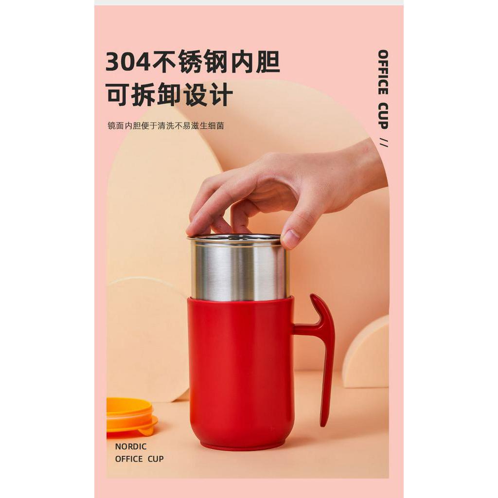 THERMOS Cốc Giữ Nhiệt Bằng Thép Không Gỉ 304