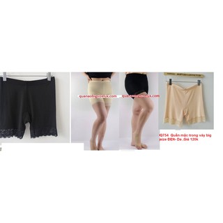 Quần mặc trong váy cho người béo