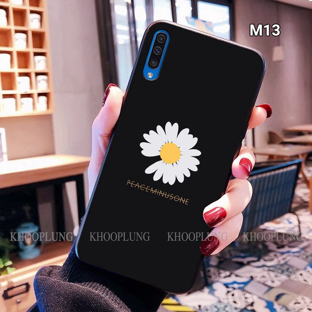 Ốp lưng Samsung GalaxyA30S - A50 - 50S - A70 in hình hoa cúc G-Dragon x peaceminusonee JUST DO IT