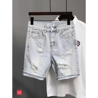Quần short jean nam rách cao cấp vải co dãn hàng siêu đẹp hottrend Phuongnamshop20 bb3