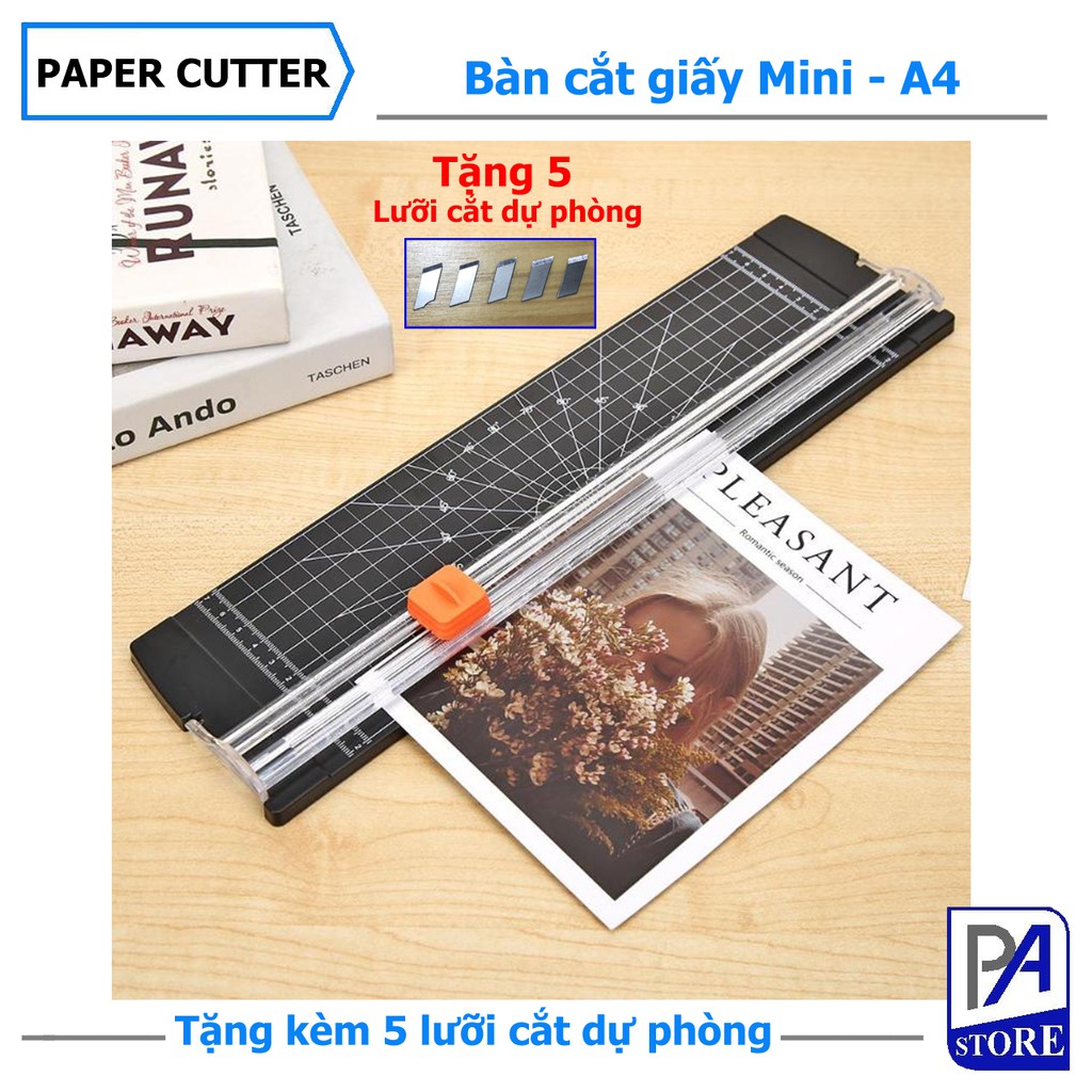 Bàn Cắt Giấy A4 Thông Minh - Gọn, Nhẹ, Tiện Ích, Thời Trang