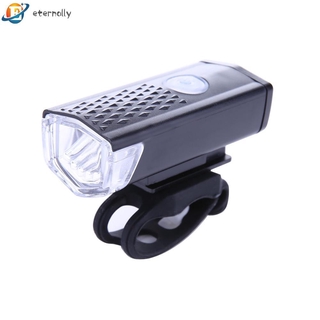 Đèn pha led 300lm cho xe đạp kèm cáp usb