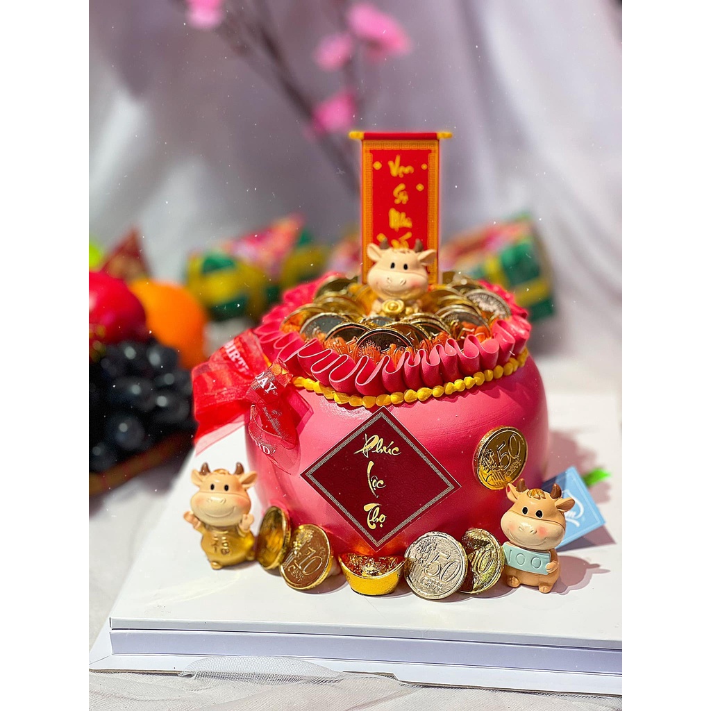 Đồ chơi trang trí Trâu sứ Mix mẫu không chọn mẫu