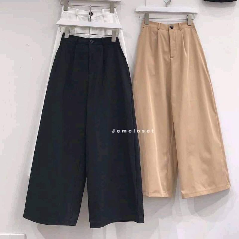 [ Mã FAGREEN55 giảm 10% tối đa 30K đơn 99K] Quần kaki cạp siêu cao hana99