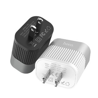 Cốc sạc hoco c40 2.4a – có màn hình hiển thị – 2 cổng sạc usb.