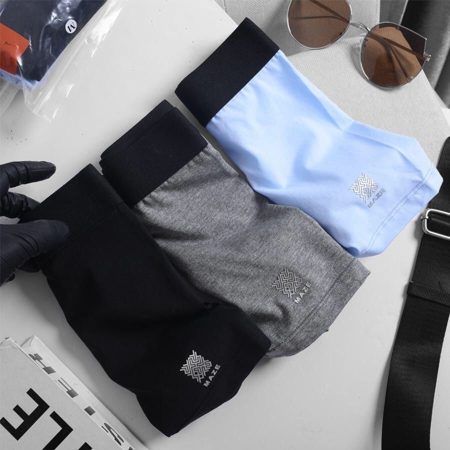 Quần lót nam DUVA boxer vải cotton mềm mịn, thông thoáng, an toàn cho da BX01