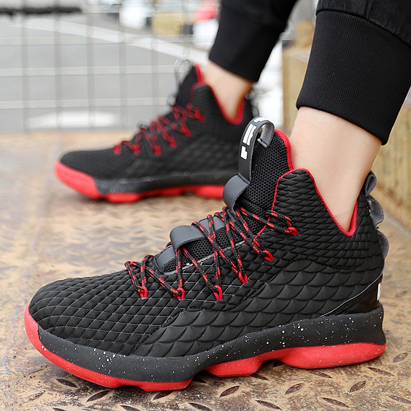 Giày bóng rổ kiểu dáng thể thao năng động cho nam NBA Outdoor/Indoor Basketball Shoes GIÀY BÓNG RỔ