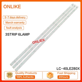 Đèn led chiếu sáng cho tv 40 inch lc-40le280x/ lc-40le185m/ lc-40le380x 40le280x 40le185m lc-40le280