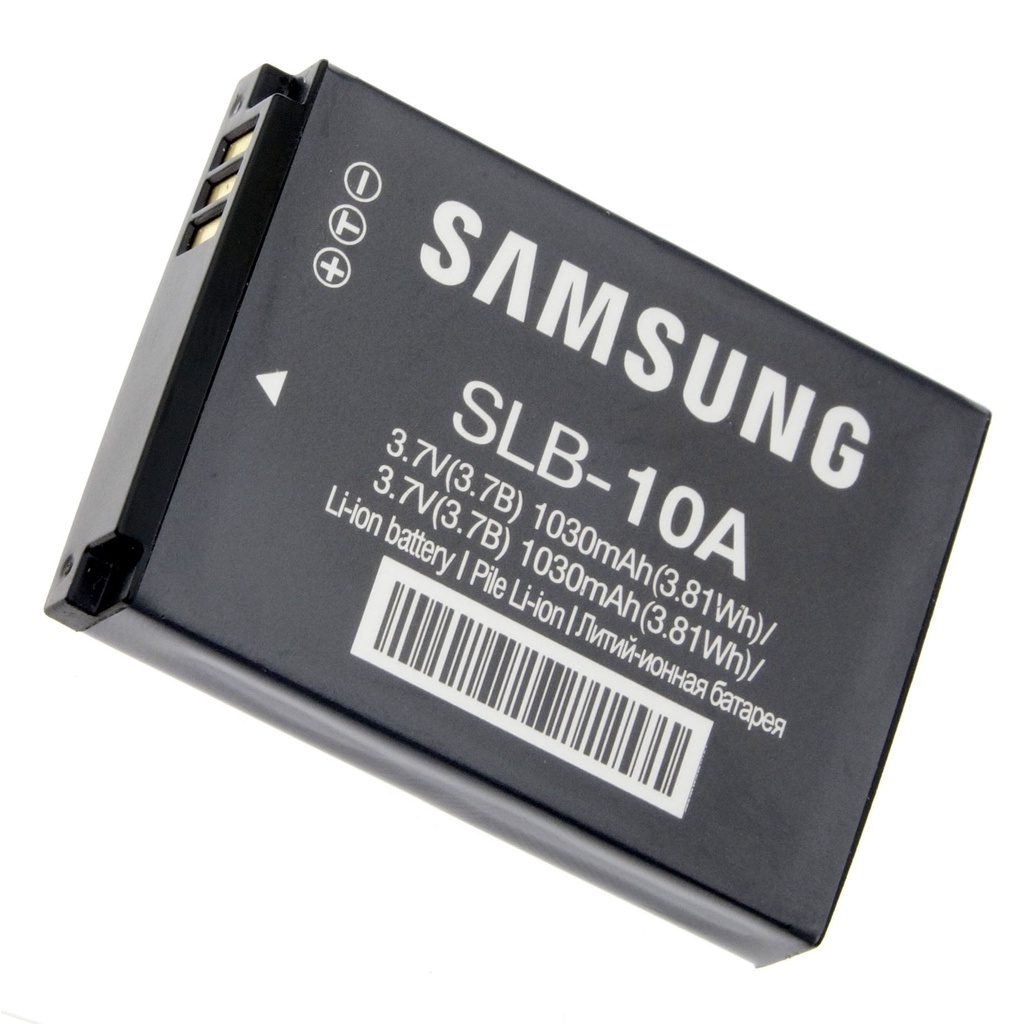 Bộ 01 pin Samsung SLB-10A + 01 sạc Samsung SBC-10A - Hàng nhập khẩu